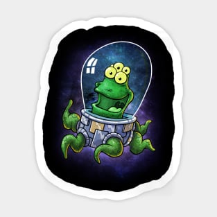 Alien UFO combo Sticker
